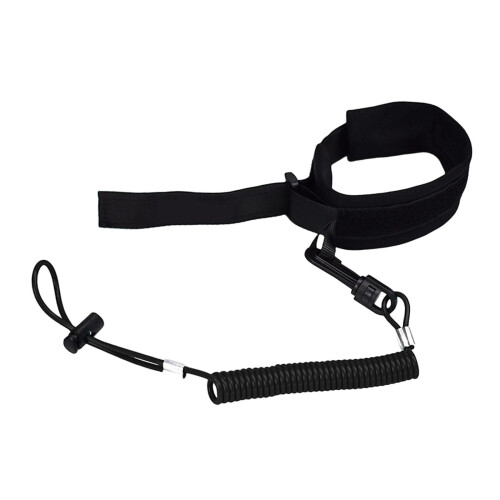 Diving Quick Release Lanyard Portable Adjustable Loss Coil Rope Spring 1