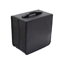 CD Case Bag Disc Storage Bag Travel CD Wallet with Handle CD DVD Case