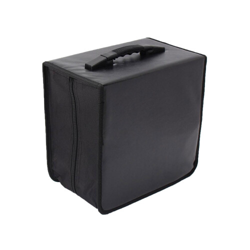 CD Case Bag Disc Storage Bag Travel CD Wallet with Handle CD DVD Case