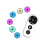 6Pcs Reaction Training Lights Agility Training Light for Boxing 1