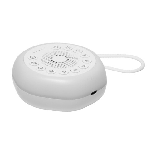 White Noise Machine Timer Compact Sound Machine for Travel Bedroom Men