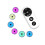 6Pcs Reaction Training Lights Agility Training Light for Boxing 2