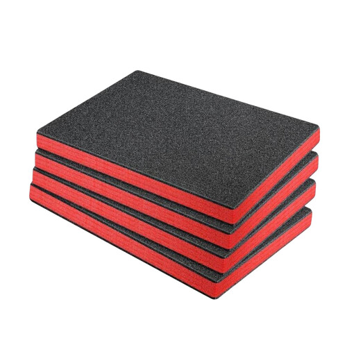 4x Tool Box Foam Tool Shadow Insert for Crafts and Storage Transport P 1