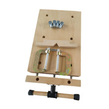Portable Wood Workbench Vise with 4 Bench Dogs and 2 Clips Stable Work