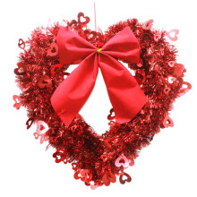Heart Wreath Valentines Day Decorations Creative for Wedding Apartment