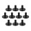 10Pcs Cymbal Replacement Flexible for Shelf Drum Kits Hi Hat Drum Acce 1