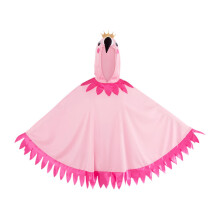 Flamingo Costume Funny Hooded Cloak for Halloween Cosplay Stage Perfor