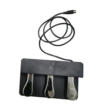 Electronic Pedal Universal for Electric Digital Pianos Triple Pedal