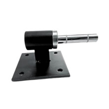 Beach Flag Pole Base Iron Wall Mount Base for Backyard Outdoor Road Gu