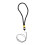 Compound Bow Release Aids Wrist Lanyard Braided for Archery Hunting 1