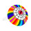 Rainbow Ring Kite Rolling Bowl Crown Event Performance Frameless Giant 3