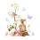 Glass Sticker Decals Static Clings Housewarming Kitchen Animal Window 1