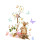 Glass Sticker Decals Static Clings Housewarming Kitchen Animal Window 3