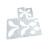 5Pcs Acrylic Quilting Templates for Patchwork DIY Quilting on Sewing M 2