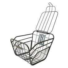 Front and Rear Electric Bike Basket Bicycle Basket for Beach Outdoor C