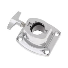 Tom Cymbal Holder Clamp Universal Alloy for Drum Set Sliver High Relia