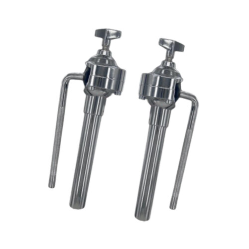 2Pcs Cymbal Stand Bracket Support Accessory Single Tom Holder for Perc