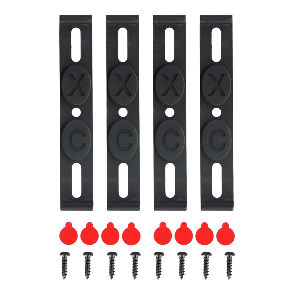 4Pcs Frameless License Plate Holders Rvs Automotive Maintenance Mounti 6901423199101