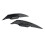 2 Pieces Wind Deflector Side Stickers Sturdy Lightweight Body Side Dec 1