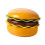 Hamburger Ceramic Dinnerware Set Burger Bowl and Plate Set for Holiday 2