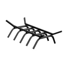 Firewood Rack Organizer Decorative Fireplace Log Grate for Lawn Yard F