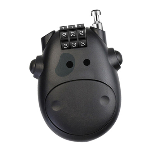 Cable Lock Cute Cow Shape Supplies Luggage Lock for Backpack Suitcase