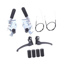 2 Pieces Wheelchairs Brake Easy Installation Stable Performance Side M
