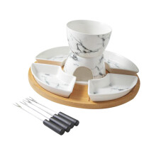Chocolate Fondue Pot Fondue Pot Melting Pot Set for Chocolate Caramel