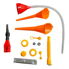 Gas Can Spout Replacement Automotive Funnel Set for Engine Oil Liquids