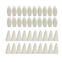 40x Blending Sponge Pen Head Artist Sponge Wipe for Highlight Shadow D
