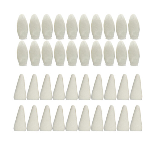 40x Blending Sponge Pen Head Artist Sponge Wipe for Highlight Shadow D