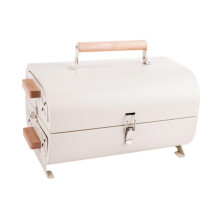 Barbecue Grill Double Sided Iron Charcoal Grill for Terrace Cooking Ba