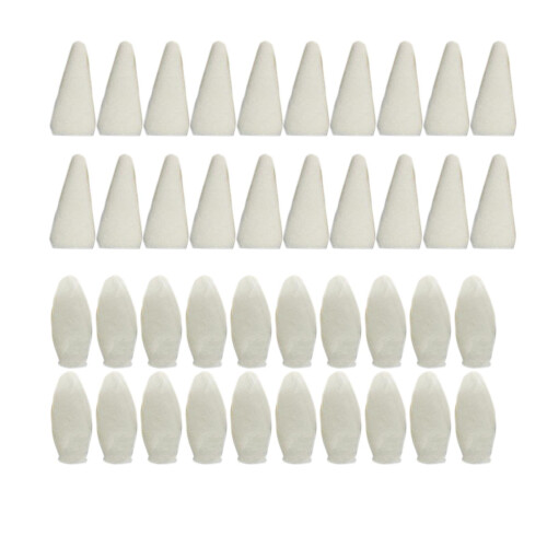 40x Blending Sponge Pen Head Artist Sponge Wipe for Highlight Shadow D 1