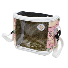 Bird Carrier Transparent Cover Crossbody Bag for Walking Outdoor Use C