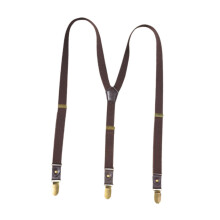 Mens Suspenders Vintage Style Y Type with 3 Clips for Business Jeans W