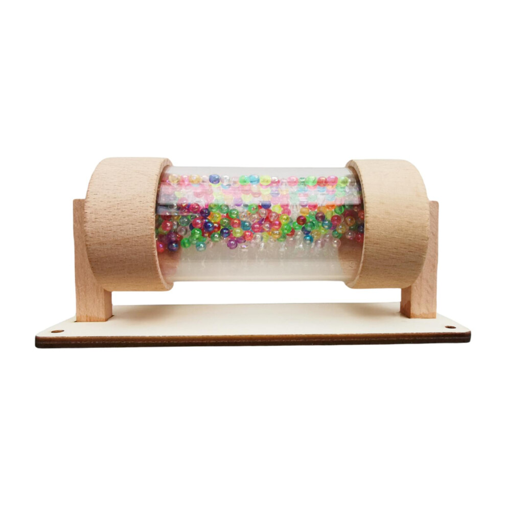 Wooden Baby Rainmaker Toy Sensory Toy Rainstick for Plane Toy Preschoo