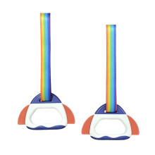 2 Pieces Gymnastics Rings with 2 Webbings Gym Hang Rings for Office Ex