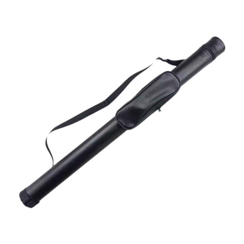 Pool Cue Case Storage Box Adjustable Strap 1/2 Billiard Sticks Carryin