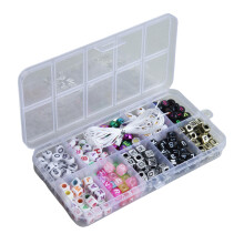Loose Beads Handmade Children Beads Set for Keychain Bracelet Jewelry