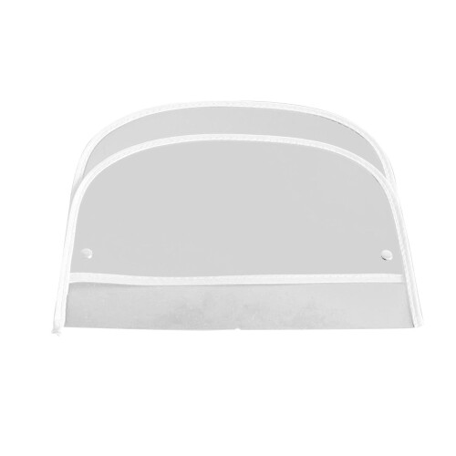 Raincoat Shield Visor Transparent Face Cover Brim Raincoat Accessory