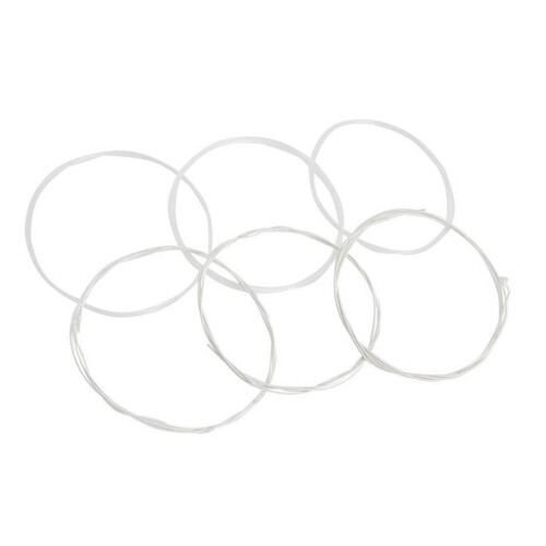 6 Set Guitar Strings Nylon Guitar Strings for Folk Guitar Players Perf
