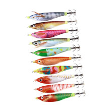 10 Pieces Luminous Squid Jig Hooks Squid Hooks for Outdoor Fishing Sal