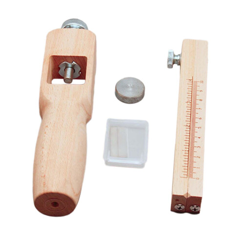 Leather Cutting Tool Scale Hand Leather Craft Tool Leather Strip Belt 2