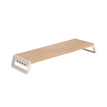 Computer Heightening Stand with USB Charging Port for Desktop Bedroom