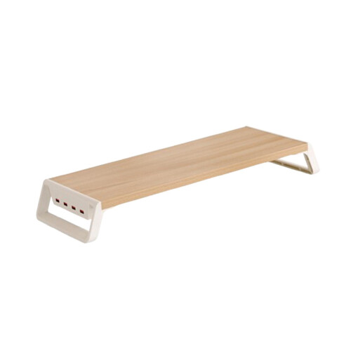 Computer Heightening Stand with USB Charging Port for Desktop Bedroom