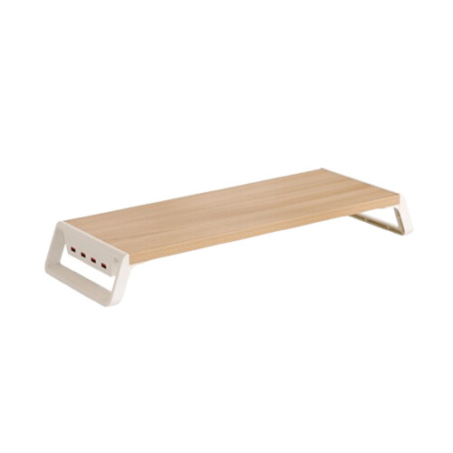 Computer Heightening Stand with USB Charging Port for Desktop Bedroom 1