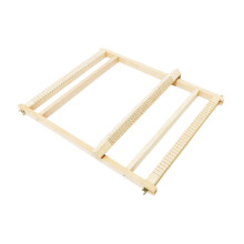 Wooden Weaving Loom Supplies Weaving Frame Loom for Kids DIY Craft Beg