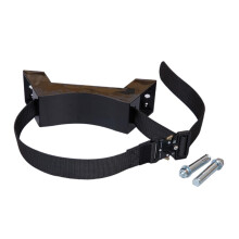 Gas Cylinder Bracket with Strap Gas Tank Wall Holder for Labs Indoor O