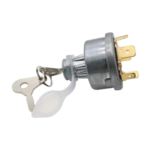Ignition Starter Switch 4P with 2 Key for Harvesters Tractor Motorcycl