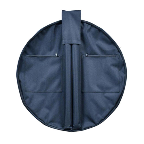 Disc Golf Basket Bag Waterproof Disc Golf Target Basket Carry Bag, Bla